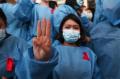 Menolak Kudeta, Dokter dan Tenaga Medis Gelar Aksi Mogok Kerja di 70 Rumah Sakit Myanmar