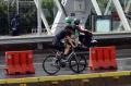 Pemprov DKI Akan Permanenkan Jalur Sepeda di Jalan Sudirman-Thamrin