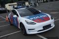 Korlantas Polri Terima Hibah Mobil Tesla dari IMI untuk Patroli Lalin