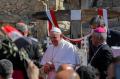 Paus Fransiskus Doakan Korban Perang Irak di Kota Tua Mosul