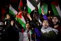 Aksi Rakyat Turki Kutuk Serangan Polisi Terhadap Warga Palestina di Al-Aqsa