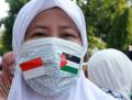 Ratusan Warga Semarang Gelar Aksi Simpatik Peduli Palestina