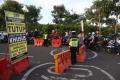 Polisi Tutup Akses Masuk Surabaya Timur