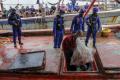 Polair Polda Kepri Tangkap Empat Kapal Pencuri Ikan