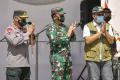 Panglima TNI dan Kapolri Tinjau Vaksinasi di Lombok