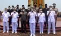 Sambut HUT TNI ke 76 Tahun 2021 Pangkoarmada II Pimpin Upacara Ziarah Di TMP Prawira Reksa Pekalongan