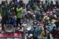 Mahasiswa Gelar Aksi Unjuk Rasa Peringatan Dua Tahun Pemerintahan Joko Widodo