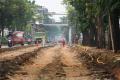 Pembangunan Saluran Air di Jalan I Gusti Ngurah Rai Klender Capai 30 persen