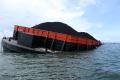 Bermuatan 7.500 Metrik Ton Batu Bara, Kapal Tongkang Ini Alami Kebocoran di Perairan Sembulungan