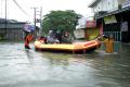 Banjir Rendam Permukiman di Kelurahan Paccinongan Gowa