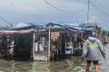Dermaga Kali Adem Kembali Terendam, 4 Wilayah di Jakut Berstatus Waspada Banjir Rob