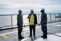Menko Airlangga Tinjau KRI Teluk Palu-523 di Galangan Kapal yang Diresmikan Ayahnya