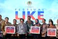 Festival LIKE 2023: Jokowi Mampir ke Stand Danone Indonesia