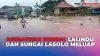Diguyur Hujan 6 Jam Lebih, Ratusan Rumah Warga di Desa Puuwanggudu Kabupaten Konawe Utara Terendam Banjir