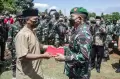Pemakaman Prajurit TNI yang Gugur Akibat Kontak Tembak dengan KKB di Puncak Papua