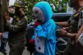 Puluhan Badut Jalanan dan Manusia Silver Digaruk Sat Pol PP Palembang