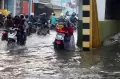 Banjir Genangi Jalan Raya Gempol Pasuruan