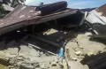 Masjid Raya Kajai Luluh Lantak Akibat Gempa Pasaman Barat