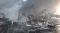 Dibombardir Rusia, Pasar di Kota Kharkiv Luluh Lantak