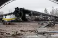 Pesawat Terbesar Milik Ukraina Hancur Usai Dibombardir Pasukan Militer Rusia