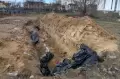 Mengerikan, Begini Penampakan Kuburan Massal Jasad Warga Sipil di Bucha Ukraina
