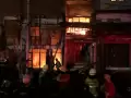 Penampakan Kios dan Rumah Terbakar di Pasar Gembrong Jatinegara