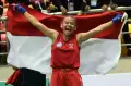 SEA Games 2021 : Amanda Raih Medali Emas Kickboxing