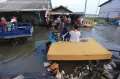 Puluhan Rumah Warga di Indramayu Terendam Banjir Rob