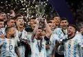Senyum Sumringah Lionel Messi Usai Antar Argentina Juarai Finalissima 2022