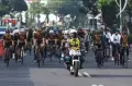Sepeda Gembira HUT ke-76 Bhayangkara di Surabaya