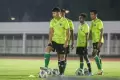 Momen Max Christoffel Latihan Bersama Timnas  Indonesia U-19