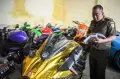 Penampakan Mobil dan Motor Mewah Doni Salmanan di Kejaksaan Negeri Kabupaten Bandung