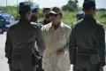 Elang-Elang Muda TNI AU Kawal Kedatangan Prabowo di Langit Iswahjudi