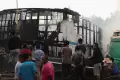 Kebakaran 2 Kapal Kargo di Pelabuhan Kalimas Surabaya Berhasil Dipadamkan