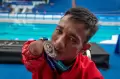 Simson Abraham Raih Medali Perak Gaya Dada 100 Meter Putra SB4 APG 2022