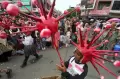 Kemeriahan Karnaval Kemerdekaan RI di Lhokseumawe