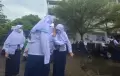 Siswa Sekolah Berhamburan Saat Gempa Magnitudo 6,4 di Padang