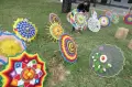 Persiapan Festival Payung Indonesia di Solo