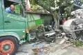 Evakuasi Kecelakaan Truk Kontainer di Kranji Bekasi