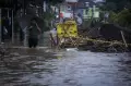 Banjir Rendam Perumahan Pondok Maharta Tangsel Akibat Perbaikan Tanggul Jebol