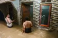 Banjir di Taman Harapan Cawang Jaktim Berangsur Surut