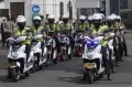Polrestabes Surabaya Terima Hibah 20 Sepeda Motor Listrik dari Sejumlah Pengusaha