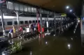 Stasiun Semarang Tawang Terendam Banjir, Aktivitas Perjalanan KA Alami Keterlambatan