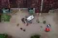 Banjir Bandang Terjang Perumahan Dinar Indah Semarang