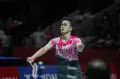Menang Telak Atas Wakil Hong Kong, Anthony Ginting Lolos 16 Besar Indonesia Masters 2023
