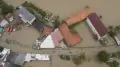 Banjir Parah Rendam Desa Harapan Jaya di Kabupaten Bekasi