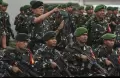 Momen Panglima TNI di Palembang Lepas 850 Pamtas RI ke Papua