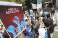 Aksi Aliansi Mahasiswa Islam Desak PBB Mencabut Larangan Berpuasa di Cina