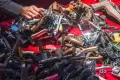 Pemusnahan 432 Puncuk Senjata Api Rakitan Hasil Operasi Senpi di Sumsel