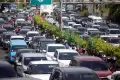 Kemacetan di Jalur Puncak Simpang Gadog saat Libur Panjang